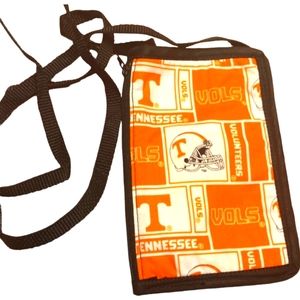 Tennessee Crossbody Purse/Phone carrier with zippered compartment. Handmade